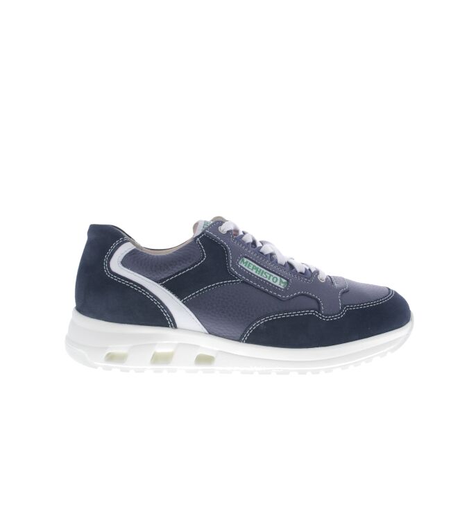 Mephisto Jansen Velsport blue  Mephisto 6681-P5145079, sneakers / veterschoenen Direct leverbaar uit de webshop