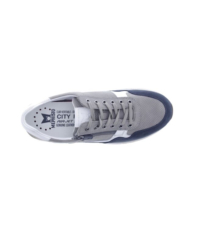 Mephisto Bradley deep blue Mephisto 4284-P5144781, sneakers / veterschoenen Direct leverbaar uit de webshop