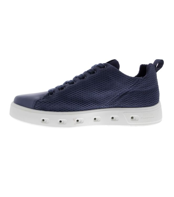 ECCO Street GTX dark blue ECCO 52180450595, sneakers / veterschoenen Direct leverbaar uit de webshop