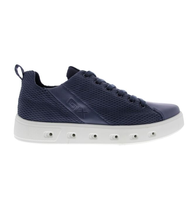 ECCO Street GTX dark blue ECCO 52180450595, sneakers / veterschoenen Direct leverbaar uit de webshop
