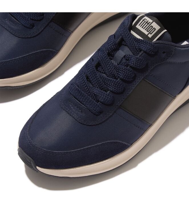 FitFlop F-Mode Flow midnight navy  FitFlop IO9-B67, sneakers / veterschoenen Direct leverbaar uit de webshop
