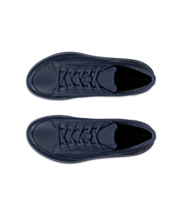 ECCO Soft Zero M marine  ECCO 53777450595, sneakers / veterschoenen Direct leverbaar uit de webshop