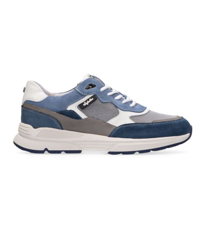 Australian Halifax grey-blue-white Australian 15.1713.01-KE0, sneakers / veterschoenen Direct leverbaar uit de webshop