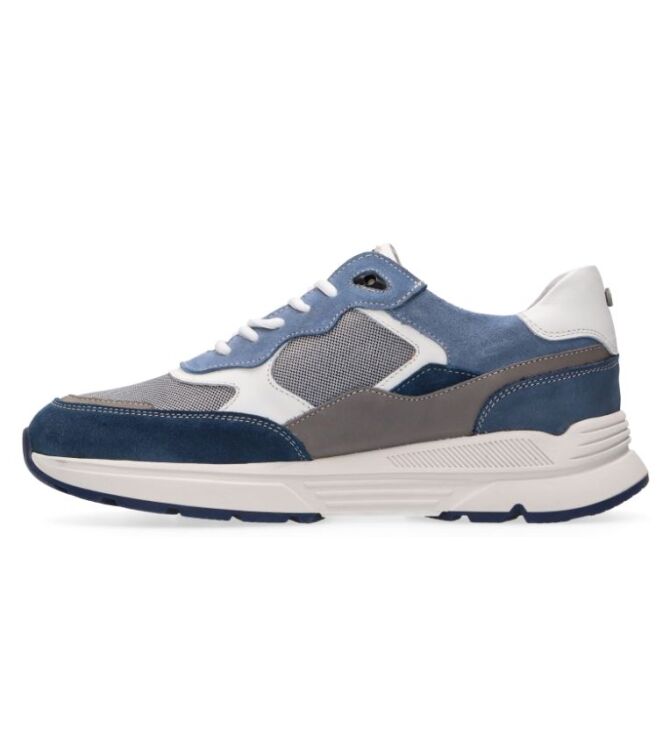 Australian Halifax grey-blue-white Australian 15.1713.01-KE0, sneakers / veterschoenen Direct leverbaar uit de webshop