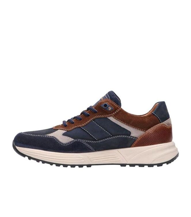 Australian Grants blue/brown/grey Australian 15.1688.02-SLB, sneakers / veterschoenen Direct leverbaar uit de webshop