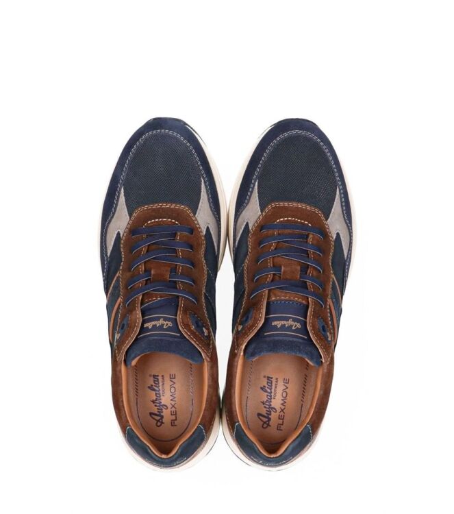 Australian Grants blue/brown/grey Australian 15.1688.02-SLB, sneakers / veterschoenen Direct leverbaar uit de webshop