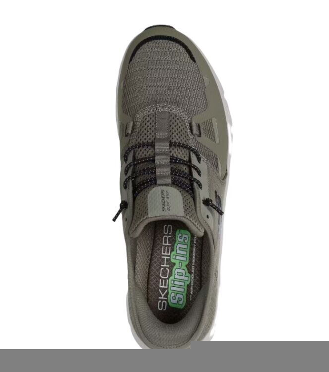 Skechers 232930-OLBK, sneakers / veterschoenen Direct leverbaar uit de webshop 