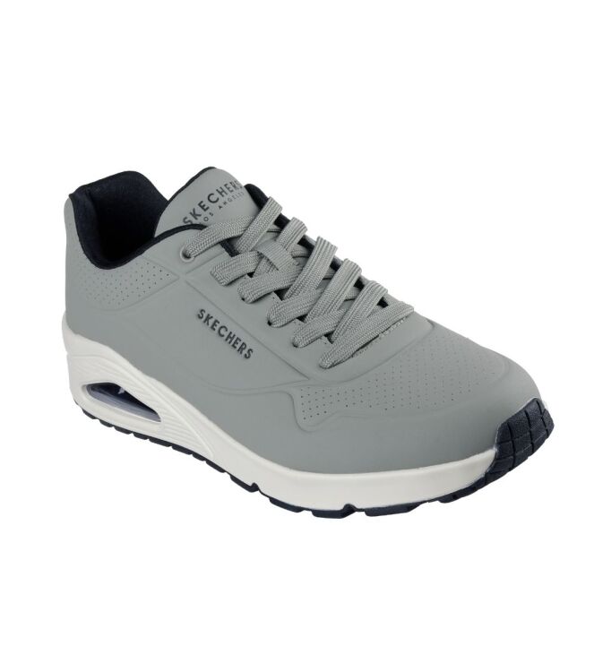 Skechers Uno-Stand On Air olive/black Skechers 52458-OLBK, sneakers / veterschoenen Direct leverbaar uit de webshop
