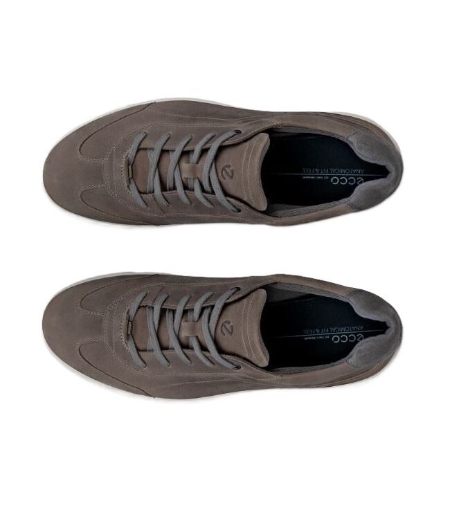 ECCO Byway M Lace moon rock ECCO 50168402459, sneakers / veterschoenen Direct leverbaar uit de webshop