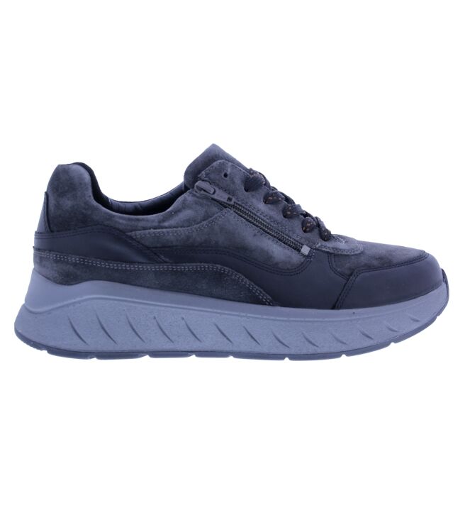 Solidus Ken black  Solidus 71122-01206, sneakers / veterschoenen Direct leverbaar uit de webshop