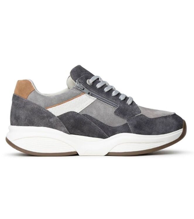 Xsensible Stretchwalker SWX14 grey  Xsensible Stretchwalker 30088.2.809, sneakers / veterschoenen Direct leverbaar uit de webshop
