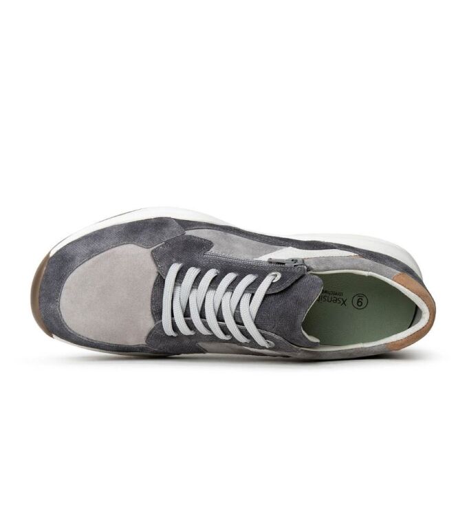 Xsensible Stretchwalker SWX14 grey  Xsensible Stretchwalker 30088.2.809, sneakers / veterschoenen Direct leverbaar uit de webshop