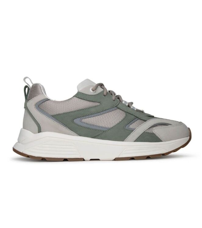 Xsensible Stretchwalker Brooklyn Men grey combi  Xsensible Stretchwalker 33202.5.807, sneakers / veterschoenen Direct leverbaar uit de webshop