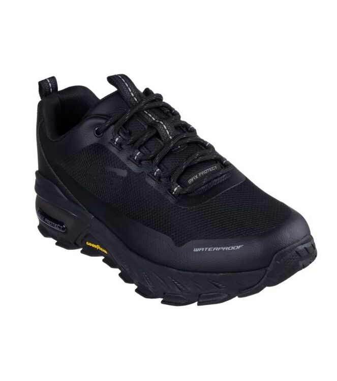 Skechers Max Protect-Fast Track Charcoal/black Skechers 237304-CCBK, outdoorschoenen laag Direct leverbaar uit de webshop