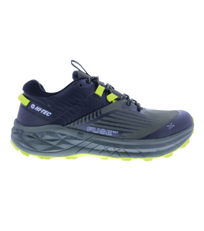Hi-Tec Fuse trail low black/olive  Hi-Tec O010703/022, outdoorschoenen laag Direct leverbaar uit de webshop