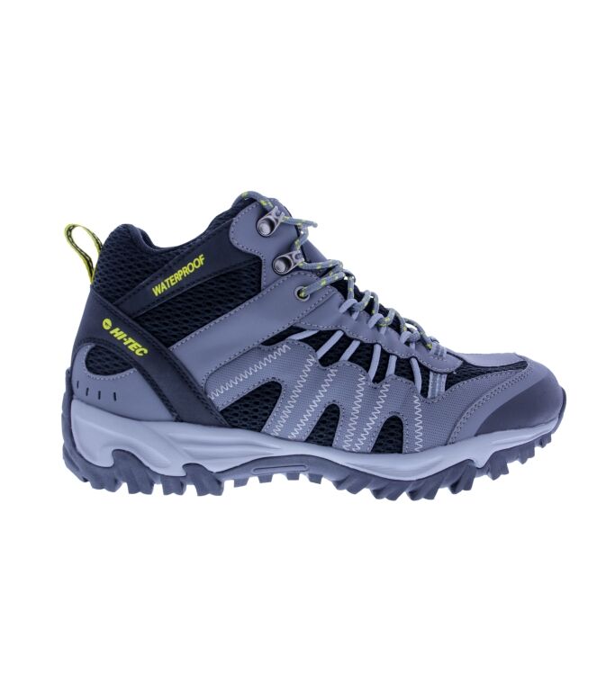 Hi-Tec Jaguar Mid wp graphite/black/citron  Hi-Tec O010480/052, outdoorschoenen hoog Direct leverbaar uit de webshop