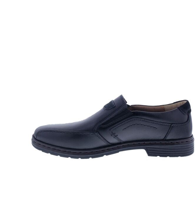 Josef Seibel Alastair 03 schwarz  Josef Seibel 42803.860.100, Instappers heren Direct leverbaar uit de webshop