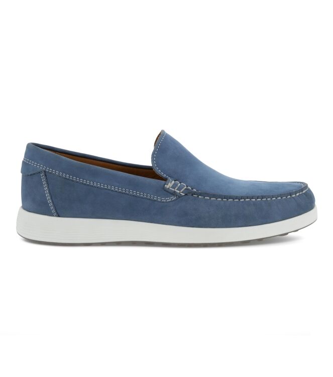 ECCO S Lite Moc M retro blue  ECCO 54051402471, Instappers heren Direct leverbaar uit de webshop