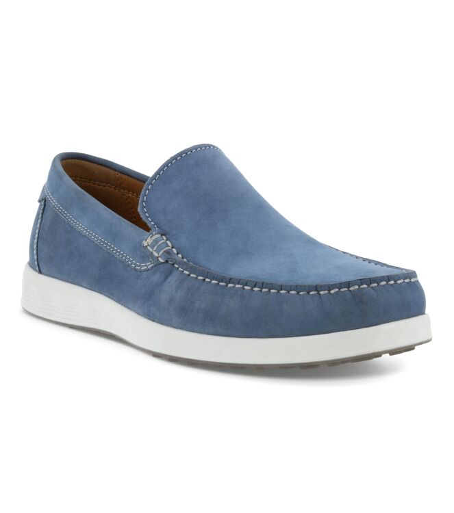 ECCO S Lite Moc M retro blue  ECCO 54051402471, Instappers heren Direct leverbaar uit de webshop