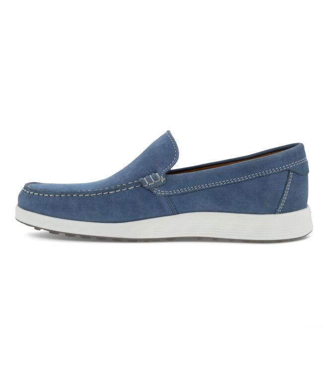 ECCO S Lite Moc M retro blue  ECCO 54051402471, Instappers heren Direct leverbaar uit de webshop