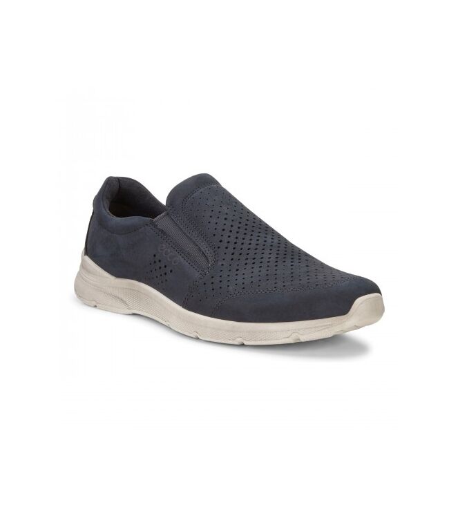 ECCO Irving navy  ECCO 51164402058, Instappers heren Direct leverbaar uit de webshop