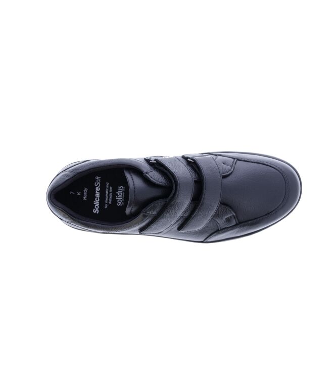 Solidus Hardy Softcalf schwarz  Solidus 64500-00091, klittenbandschoenen Direct leverbaar uit de webshop