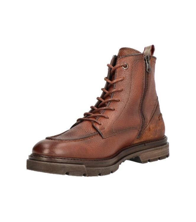 Berkelmans Riga Grain cognac  Berkelmans 2420261229, veterboots Direct leverbaar uit de webshop