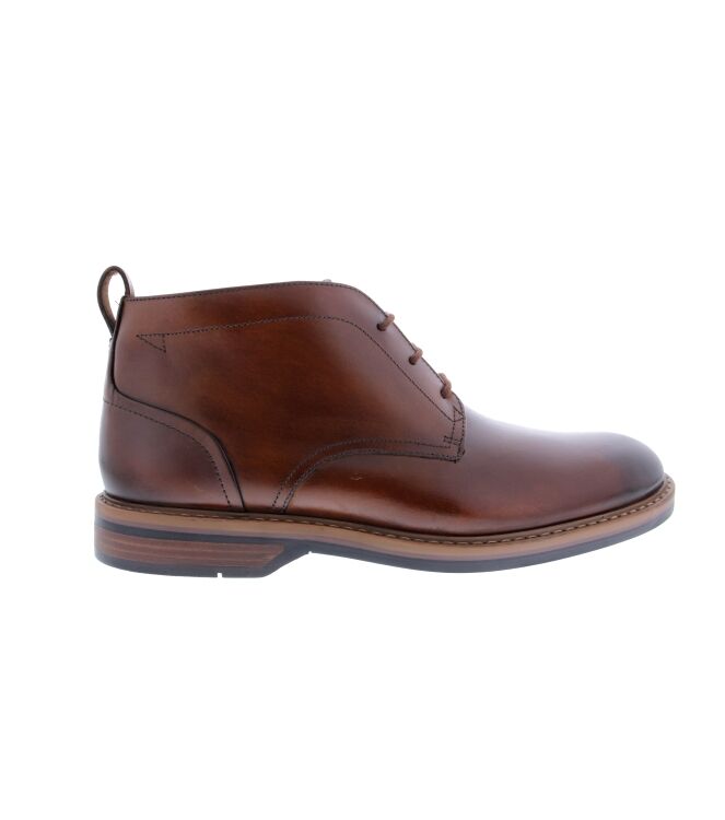 Clarks Aldwin Chukka mid tan  Clarks 26178425, veterboots Direct leverbaar uit de webshop