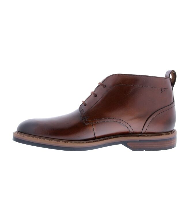 Clarks Aldwin Chukka mid tan  Clarks 26178425, veterboots Direct leverbaar uit de webshop
