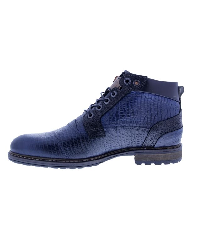 Australian Montenero Leather blue  Australian 15.1436.01-s001, veterboots Direct leverbaar uit de webshop