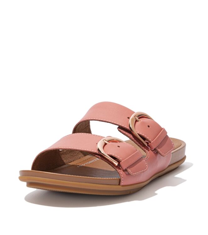 FitFlop Gracie Slides soft pink  FitFlop DE3-800, slippers Direct leverbaar uit de webshop