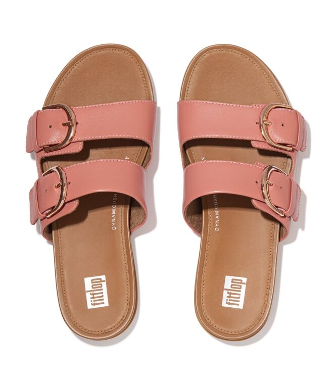 FitFlop Gracie Slides soft pink  FitFlop DE3-800, slippers Direct leverbaar uit de webshop