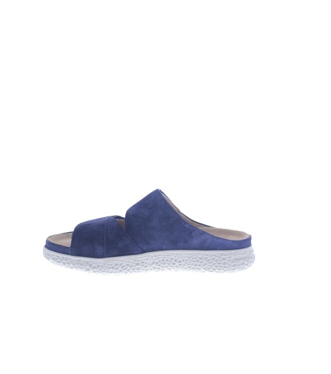 Hartjes Groove naturel/dunkelblau Hartjes 122.1221/99 47.00, slippers Direct leverbaar uit de webshop