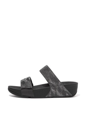 FitFlop Lulu Slide Geo Glitz all black FitFlop Lulu Slide Geo Glitz all black
