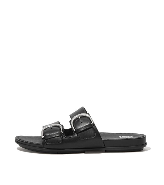 FitFlop Gracie Slides Black  FitFlop DE3-090, slippers Direct leverbaar uit de webshop