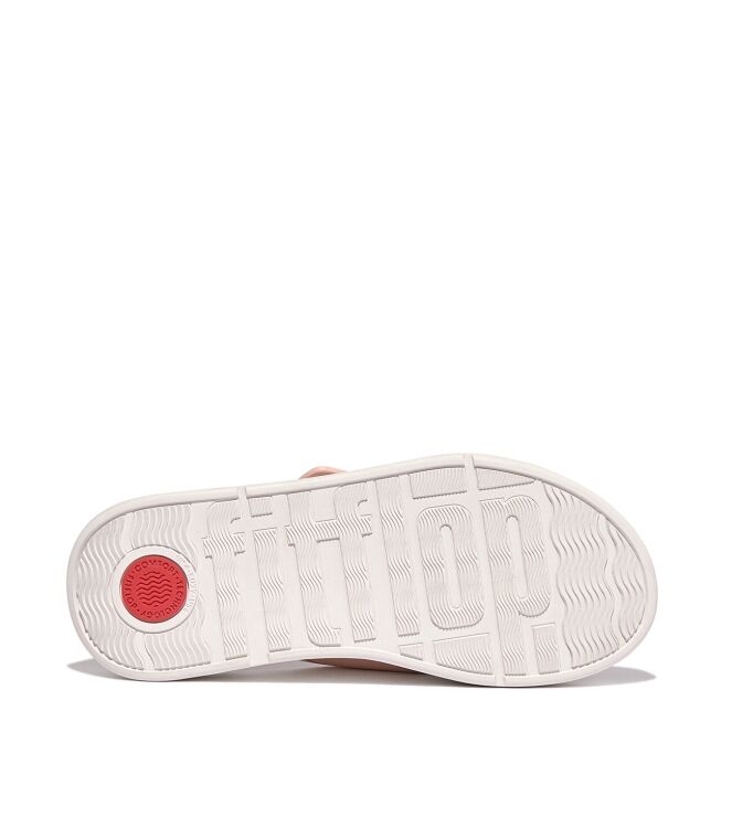 FitFlop F-Mode Buckle Flatform rose foam  FitFlop FY8-A41, slippers Direct leverbaar uit de webshop