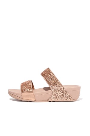 FitFlop Lulu Slide-Glitter rose gold  FitFlop Lulu Slide-Glitter rose gold