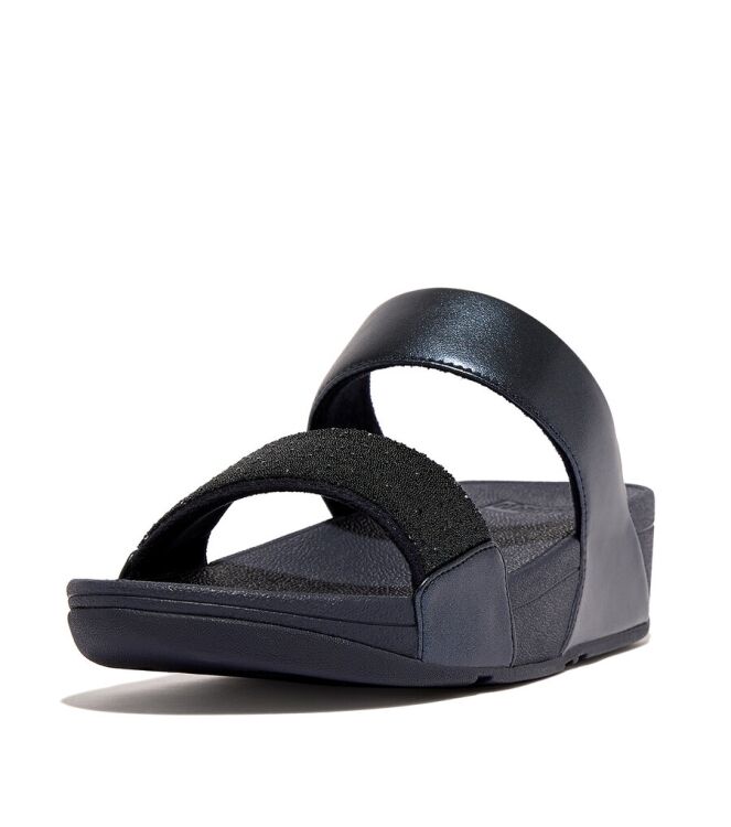 FitFlop Lulu Opul Slides violet violet  FitFlop GB6-399, slippers Direct leverbaar uit de webshop