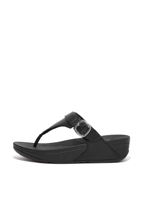 FitFlop Lulu Adjustable Toe Post all black  FitFlop Lulu Adjustable Toe Post all black