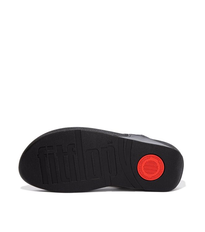 FitFlop lulu toepost all black  FitFlop EC5-090, slippers Direct leverbaar uit de webshop