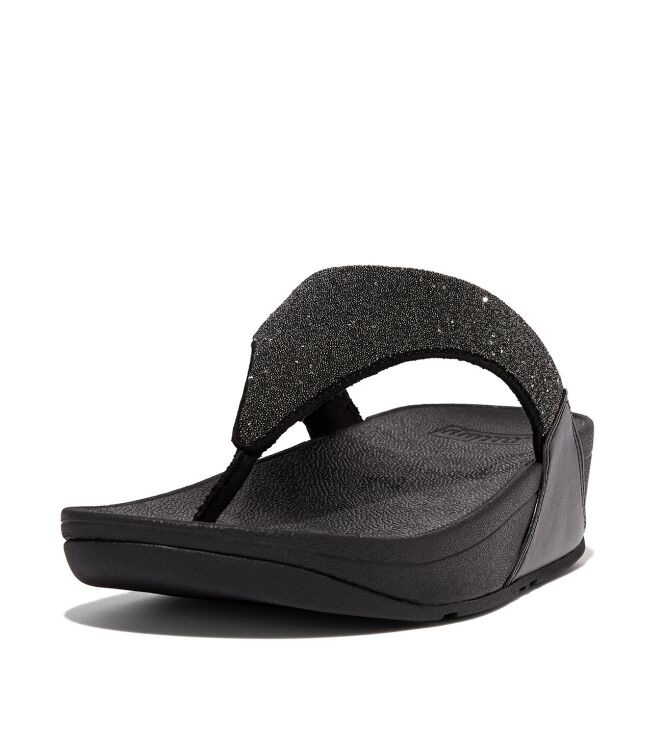 FitFlop Lulu Opul all black  FitFlop GB4-090, slippers Direct leverbaar uit de webshop