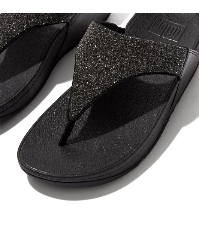 FitFlop Lulu Opul all black  FitFlop GB4-090, slippers Direct leverbaar uit de webshop