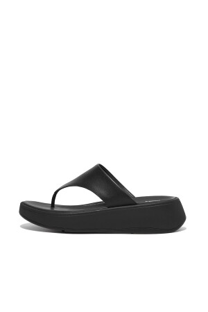 FitFlop F-Mode Flatform Toe-Post Sandals all black FitFlop F-Mode Flatform Toe-Post Sandals all black