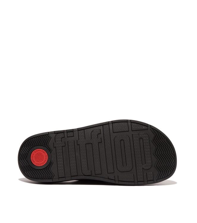 FitFlop Gen-FF Buckle Two-Bar Slides black  FitFlop HE8-001, slippers Direct leverbaar uit de webshop