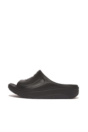 FitFlop Relieff Slide - Tonal Rubber pewter black  FitFlop Relieff Slide - Tonal Rubber pewter black