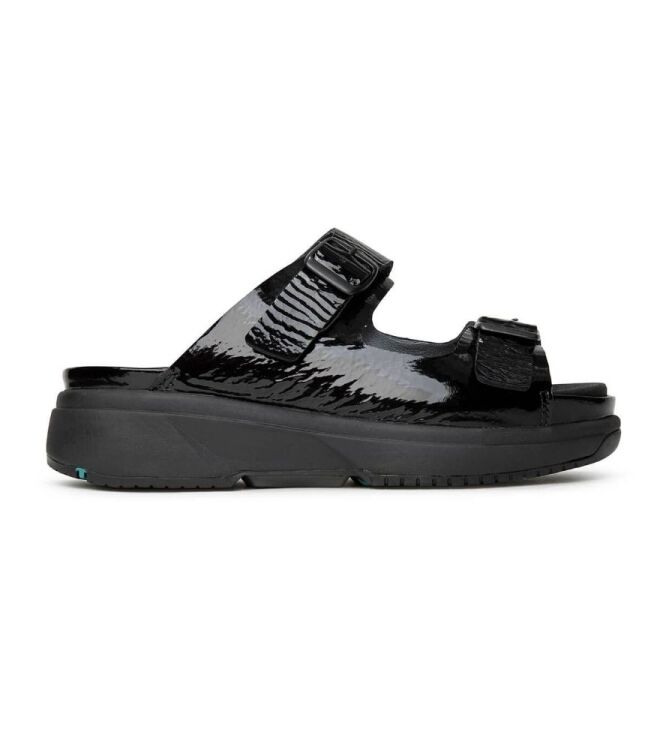 Xsensible Stretchwalker Hawaii black patent  Xsensible Stretchwalker 30707.5.007, slippers Direct leverbaar uit de webshop