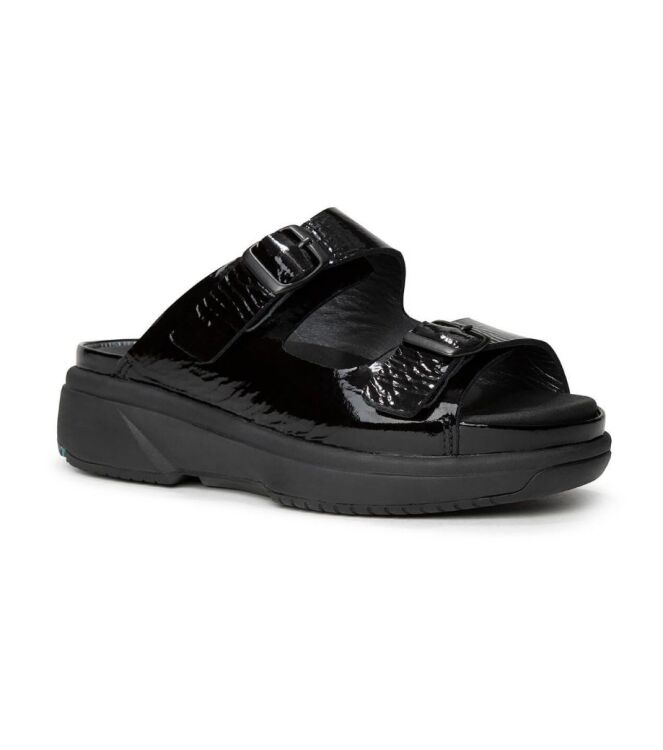Xsensible Stretchwalker Hawaii black patent  Xsensible Stretchwalker 30707.5.007, slippers Direct leverbaar uit de webshop