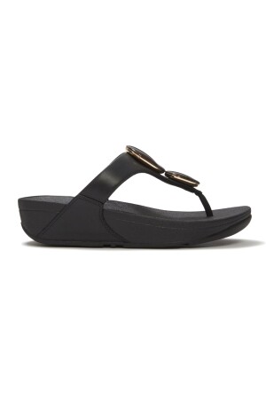 FitFlop Lulu Marbled-Stone Toe-Post black FitFlop Lulu Marbled-Stone Toe-Post black