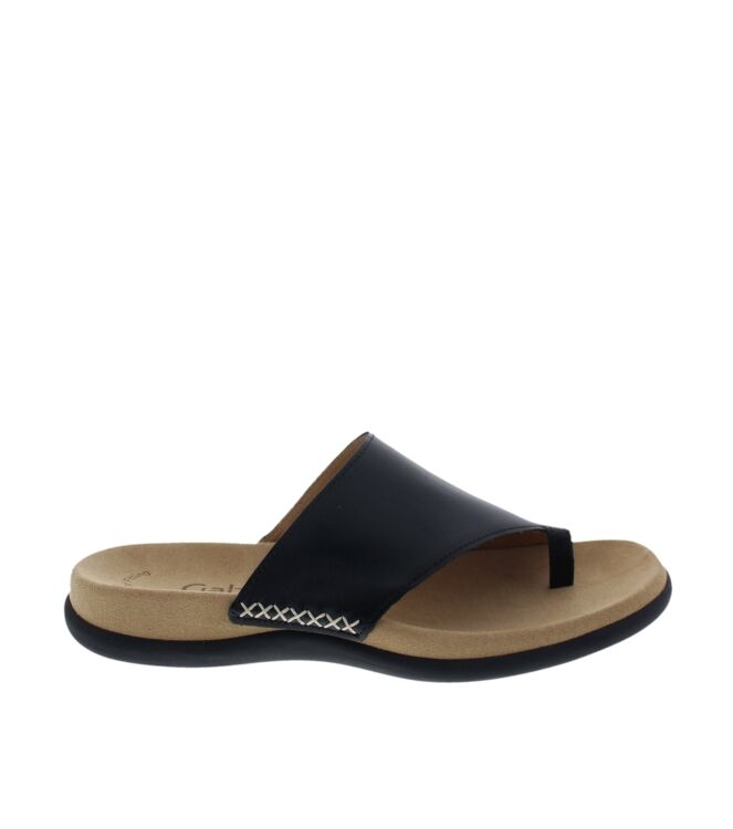 Gabor 63.700.27 schwarz  Gabor 63.700.27, slippers Direct leverbaar uit de webshop