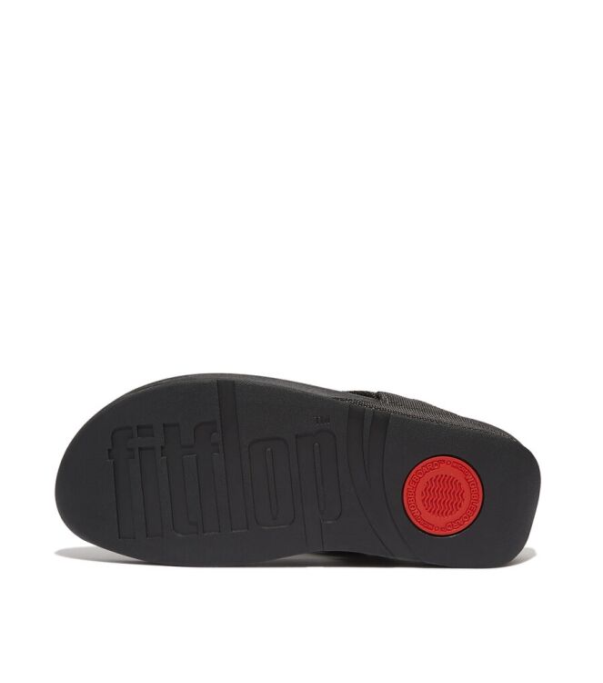 FitFlop Lulu Glitz-Canvas pewter black  FitFlop HQ9-B06, slippers Direct leverbaar uit de webshop
